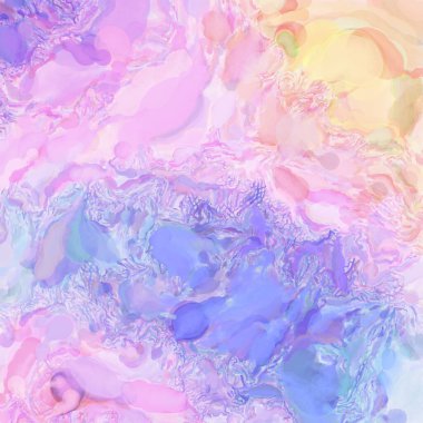 Çağdaş sanat. El işçiliğinin renkli dokusu. Modern resim. Yüzeyde suluboya vuruşlar. Sanatsal arkaplan resmi. Tablo üzerinde soyut resim. Fırça darbeleri. 