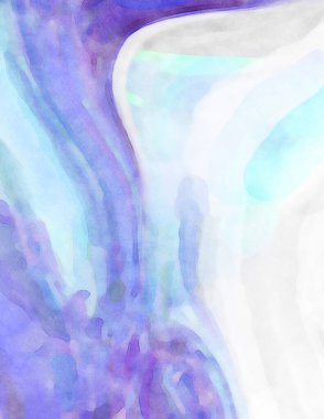 2D çizim. Sanatsal arkaplan resmi. Tablo üzerinde soyut resim. Çağdaş sanat. El yapımı resim. Renkli doku. Modern sanat eserleri. Yüzeyde suluboya fırça darbeleriyle boyama.