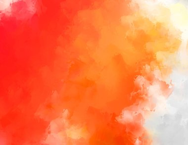 Yaratıcı soyut resim. Artistik fırça darbeleriyle donatılmış. Renkli ve canlı bir illüstrasyon. boyalı sanat.