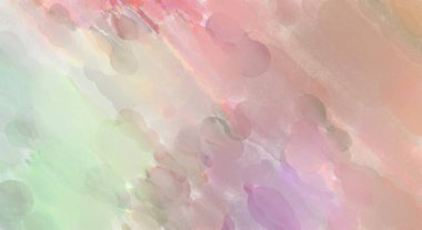 Alkol mürekkebini andıran rahatlatıcı fırça darbelerinin modern resmi. Poster, duvar sanatı, afiş, kart, kitap kapağı veya ambalaj için pastel renkli suluboya resim.