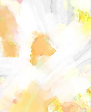 2D çizim. Sanatsal arkaplan resmi. Tablo üzerinde soyut resim. Çağdaş sanat. El yapımı resim. Renkli doku. Modern sanat eserleri. Yüzeyde suluboya fırça darbeleriyle boyama.