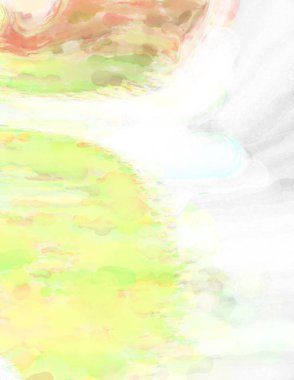 Yüzeyde suluboya vuruşlar. Sanatsal arkaplan resmi. Tablo üzerinde soyut resim. Fırça darbeleri. Çağdaş sanat. El işçiliğinin renkli dokusu. Modern resim.