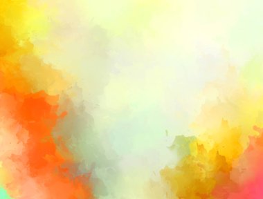 Taranmış Boyalı Soyut Arkaplan. Fırça darbesi ile boyanmış. Sanatsal canlılık ve renkli duvar kağıdı.