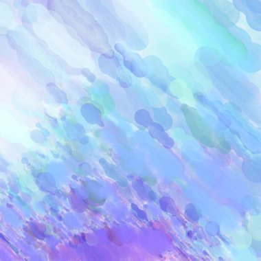 El yapımı sürreal soyut desenli suluboya. Modern sanatsal resim. 2D çizim. Arkaplan boyası karışımı. Yaratıcı duvar sanatı. Çağdaş sanat.