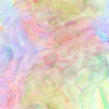 Soyut doku. Yüzeyde etkileyici el yapımı suluboya. Suluboya fırça darbeleri. Modern sanat. Çok renkli arkaplan. Çağdaş duvar sanatı. Renkli bir fon. 2d illüstrasyon.