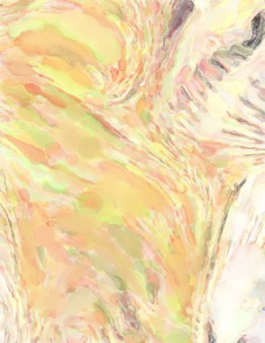 Çağdaş sanat. El yapımı resim. Modern sanat eserleri. Yüzeyde suluboya fırça darbeleriyle resim yapmak. 2D çizim. Sanatsal arkaplan resmi. Tablo üzerinde soyut resim. Renkli doku.