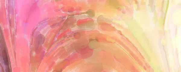 Modern Brush Strokes Painting Watercolor Abstract Painting Pastel Colors Soft — Stock Photo, Image