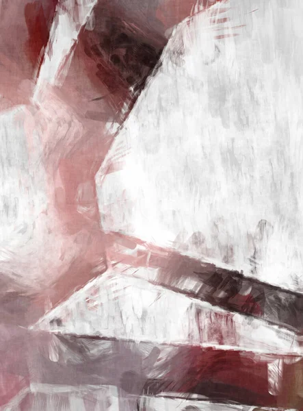 Soyut arkaplanda pürüzlü fırça darbeleri. Fırça boyası. Renkli boya darbeleri. Eşsiz duvar sanatı. Tuvaldeki modern sanat. Renkli çağdaş sanat eserleri. 