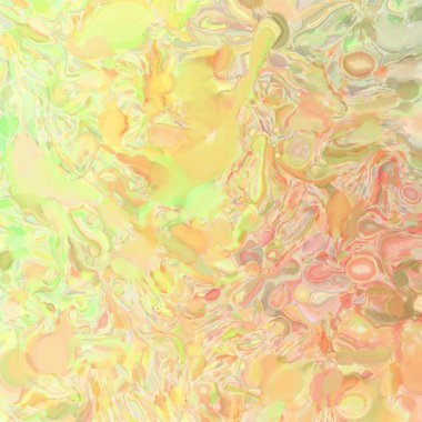 El yapımı sürreal soyut desenli suluboya. Modern sanatsal resim. 2D çizim. Arkaplan boyası karışımı. Yaratıcı duvar sanatı. Çağdaş sanat.