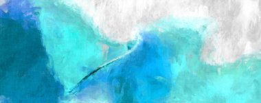 Soyut arkaplanda pürüzlü fırça darbeleri. Fırça boyası. Renkli boya darbeleri. Eşsiz duvar sanatı. Tuvaldeki modern sanat. Renkli çağdaş sanat eserleri. 