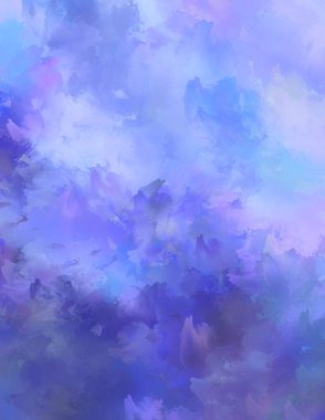 Sanatsal soyut arkaplan. Doku boyalı duvar kağıdı. Boya darbeleriyle yaratıcı bir illüstrasyon. Fırça desenli resim.