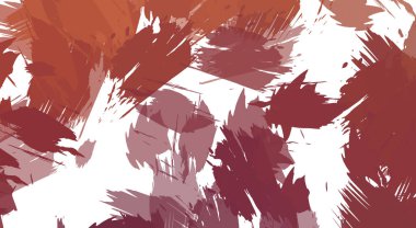 Renkli fırça darbelerinin 2B çizimi. Dekoratif doku resmi. Canlı boya desenli arka plan. Kaotik fırça darbeleri resim.