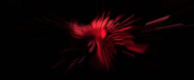 Işık parçacık izleri. Parlayan parçacıkları ve çizgileri olan ışık patlaması yıldızı. Güzel hareketli soyut ışın arkaplanı.