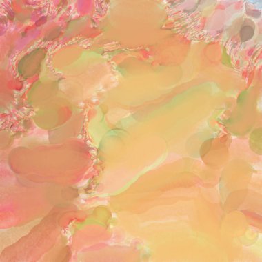 El yapımı sürreal soyut desenli suluboya. Modern sanatsal resim. 2D çizim. Arkaplan boyası karışımı. Yaratıcı duvar sanatı. Çağdaş sanat.