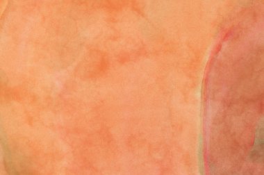 Alkol mürekkebini andıran rahatlatıcı fırça darbelerinin modern resmi. Poster, duvar sanatı, afiş, kart, kitap kapağı veya ambalaj için pastel renkli suluboya resim.