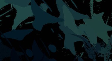 Sanatsal soyut arkaplan. Doku boyalı duvar kağıdı. Boya darbeleriyle yaratıcı bir illüstrasyon. Fırça desenli resim.