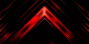 Soyut parlayan geometrik ışıklar arka planda. Fraktal simetrik grafik çizimi. Parıldayan ve parıldayan çubukları kesiştir.