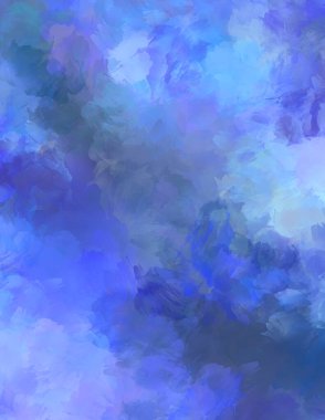 Taranmış Boyalı Soyut Arkaplan. Fırça darbesi ile boyanmış. Sanatsal canlılık ve renkli duvar kağıdı.