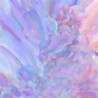 Pastel renklerde suluboya resim. Poster, duvar sanatı, afiş, kart, kitap kapağı ya da ambalaj için rahatlatıcı kompozisyonun yumuşak renkli çizimi. Modern fırça darbeleri resim.