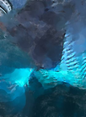 Modern sanat. Renkli çağdaş sanat eserleri. Renkli boya darbeleri. Soyut arkaplanda fırça darbeleri. fırça boyası.