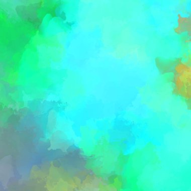 Canlı fırça darbeleriyle boyanmış. Renkli desenli resim. Fırçalanmış duvar kağıdını boya.