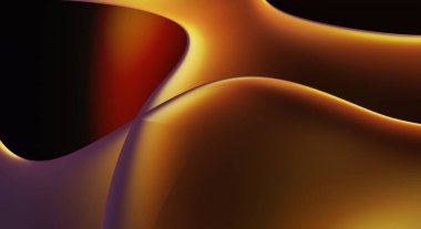 Soyut arkaplan. Değişken renk değişim dalgaları, dinamik hareketlerle. Işık dalgalarının neon renkli soyut tasarımı. Duvar kağıdı, afiş, arkaplan, kart, kitap illüstrasyonu, web sitesi.