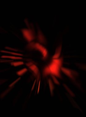 Işık parçacık izleri. Parlayan parçacıkları ve çizgileri olan ışık patlaması yıldızı. Güzel hareketli soyut ışın arkaplanı.