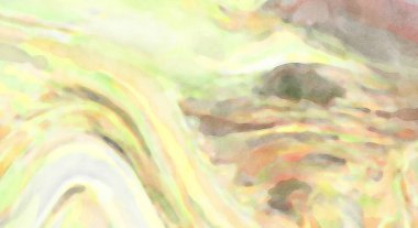 El yapımı sürreal soyut desenli suluboya. Modern sanatsal resim. 2D çizim. Arkaplan boyası karışımı. Yaratıcı duvar sanatı. Çağdaş sanat