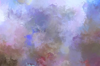 Taranmış Boyalı Soyut Arkaplan. Fırça darbesi ile boyanmış. Sanatsal canlılık ve renkli duvar kağıdı.