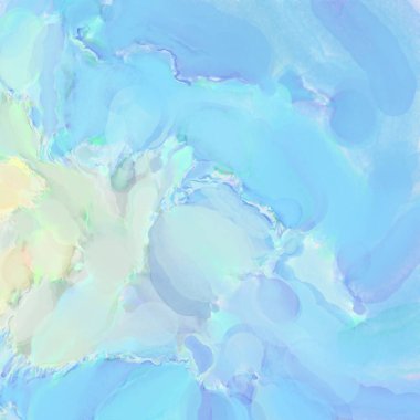 Çağdaş sanat. El işçiliğinin renkli dokusu. Modern resim. Yüzeyde suluboya vuruşlar. Sanatsal arkaplan resmi. Tablo üzerinde soyut resim. Fırça darbeleri. 