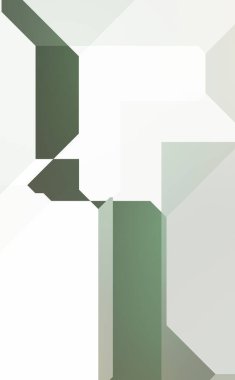 Minimalist tasarımın geometrik arka planı. Soyut yaratıcı konsept çizimi. Grafik tasarım duvar kağıdı.