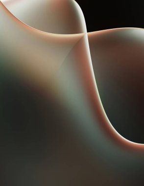 Soyut arkaplan. Değişken renk değişim dalgaları, dinamik hareketlerle. Işık dalgalarının neon renkli soyut tasarımı. Duvar kağıdı, afiş, arkaplan, kart, kitap illüstrasyonu, web sitesi.