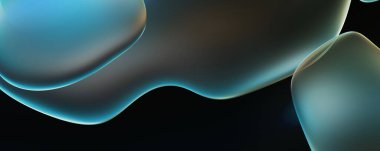 Soyut arkaplan. Değişken renk değişim dalgaları, dinamik hareketlerle. Işık dalgalarının neon renkli soyut tasarımı. Duvar kağıdı, afiş, arkaplan, kart, kitap illüstrasyonu, web sitesi.