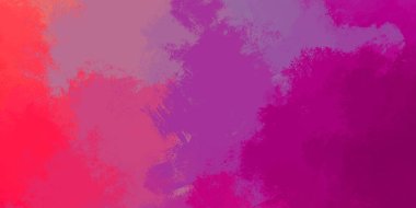 Taranmış Boyalı Soyut Arkaplan. Vahşi kaotik fırça darbeleri. Boya darbeleri. 2D İllüstrasyon. Fırça darbeli resim.