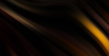 Siyah arka planda renkli düz çizgiler. Sıvı ve sıvı renkli dalgalar karanlıkta akıyor. Duvar kağıdı, afiş, arkaplan, kart, kitap, kapak, poster, afiş, broşür