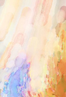 Taranmış Boyalı Soyut Arkaplan. Fırça darbesi ile boyanmış. Boya darbeleri. 2B Görüntü.