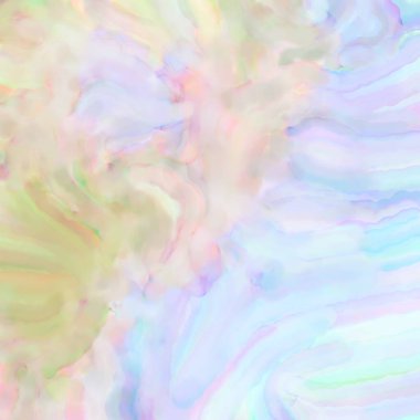 El yapımı sürreal soyut desenli suluboya. Modern sanatsal resim. 2D çizim. Arkaplan boyası karışımı. Yaratıcı duvar sanatı. Çağdaş sanat.