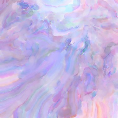 El yapımı sürreal soyut desenli suluboya. Modern sanatsal resim. 2D çizim. Arkaplan boyası karışımı. Yaratıcı duvar sanatı. Çağdaş sanat.