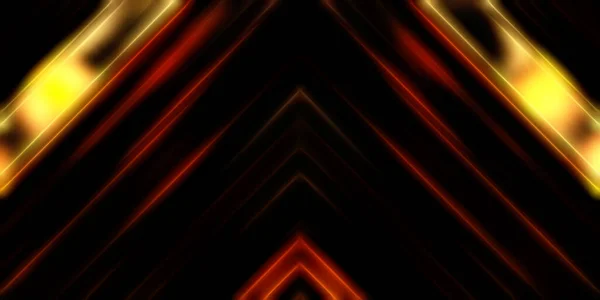 Abstract Shining Geometric Lights Background Fractal Symmetric Graphic Illustration Intersecting — Stock Photo, Image