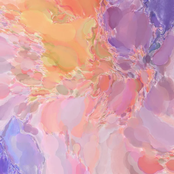 Çağdaş sanat. El işçiliğinin renkli dokusu. Modern resim. Yüzeyde suluboya vuruşlar. Sanatsal arkaplan resmi. Tablo üzerinde soyut resim. Fırça darbeleri. 