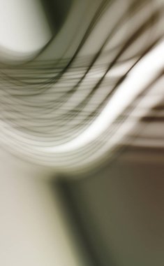 Soyut, enerjik bir arkaplan. Renkli, dalgalı duvar kâğıdı. Grafik çizimi. Üst üste gelen yumuşak dalgalı çizgiler.