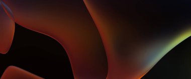 Soyut arkaplan. Değişken renk değişim dalgaları, dinamik hareketlerle. Işık dalgalarının neon renkli soyut tasarımı. Duvar kağıdı, afiş, arkaplan, kart, kitap illüstrasyonu, web sitesi.