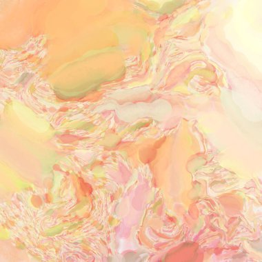 El yapımı sürreal soyut desenli suluboya. Modern sanatsal resim. 2D çizim. Arkaplan boyası karışımı. Yaratıcı duvar sanatı. Çağdaş sanat.