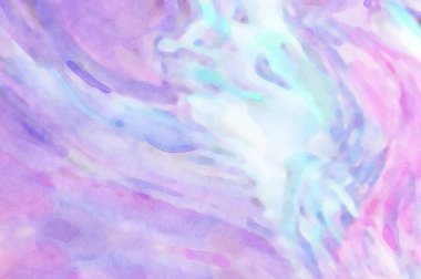 2D çizim. Sanatsal arkaplan resmi. Tablo üzerinde soyut resim. Çağdaş sanat. El yapımı resim. Renkli doku. Modern sanat eserleri. Yüzeyde suluboya fırça darbeleriyle boyama.