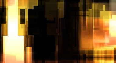 Fütürist soyut geometrik duvar kağıdı. Geometrik renkli şekiller. Dikdörtgen şekilli arka plan. Bir teknolojinin dijital illüstrasyonuName.