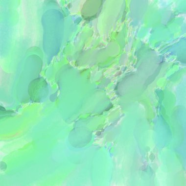 Çağdaş sanat. El işçiliğinin renkli dokusu. Modern resim. Yüzeyde suluboya vuruşlar. Sanatsal arkaplan resmi. Tablo üzerinde soyut resim. Fırça darbeleri. 