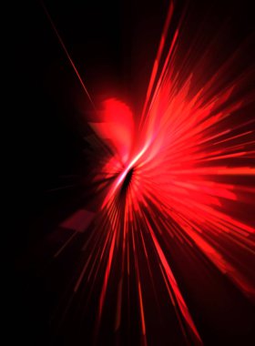 Fütürist mercek patlaması. Parlayan parçacıkları ve çizgileri olan ışık patlaması yıldızı. Güzel soyut ışın arkaplanı.