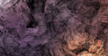 Modern sanat. Taranmış Boyalı Soyut Arkaplan. Fırça darbesi ile boyanmış. Boya darbeleri. 2B Görüntü