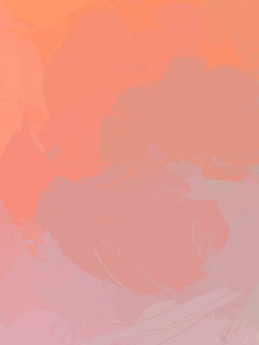 Renkli fırça darbelerinin 2B çizimi. Dekoratif doku resmi. Canlı boya desenli arka plan. Kaotik fırça darbeleri resim.