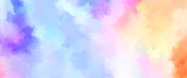 Renkli fırça darbelerinin soyut arkaplanı. fırçalanmış canlı duvar kağıdı. resmedilmiş sanat eseri. Eşsiz ve yaratıcı illüstrasyon.